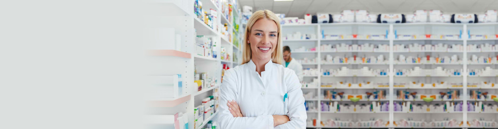 smiling pharmacist